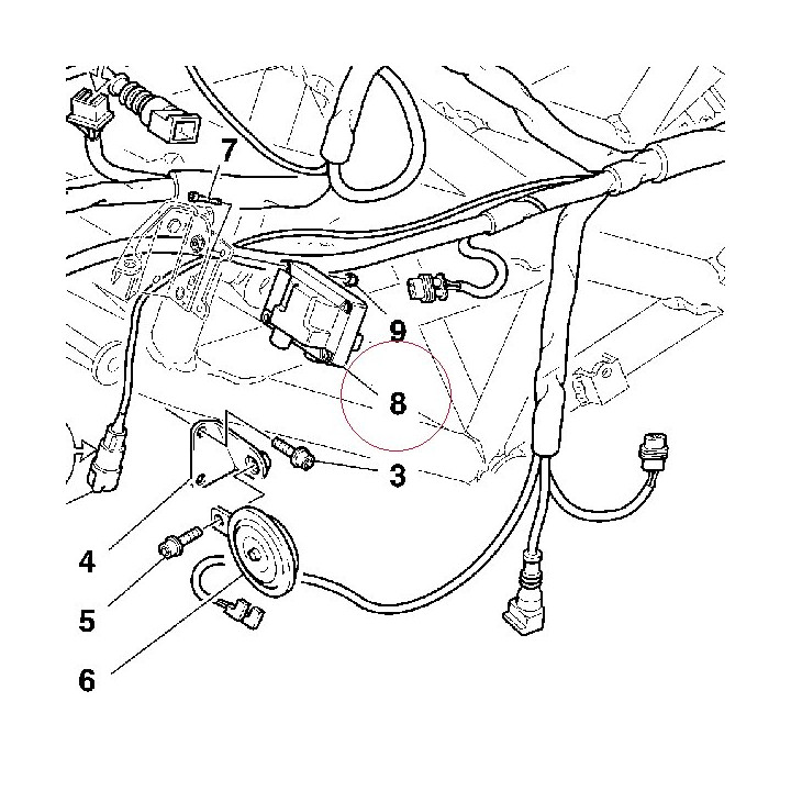 Ignition coil 28540031A
