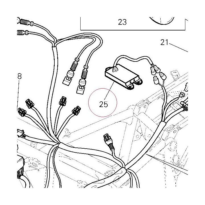 Controller diagnostic troble code 28611171A