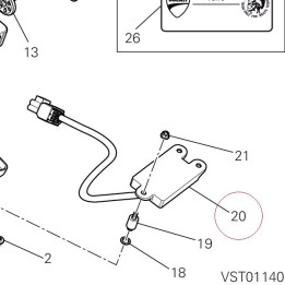 Controller diagnostic troble code 28611173L
