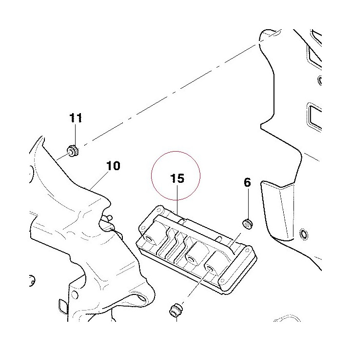 Engine control unit 28640501B