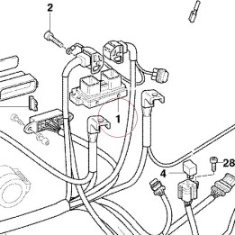 Engine control unit 28640531A
