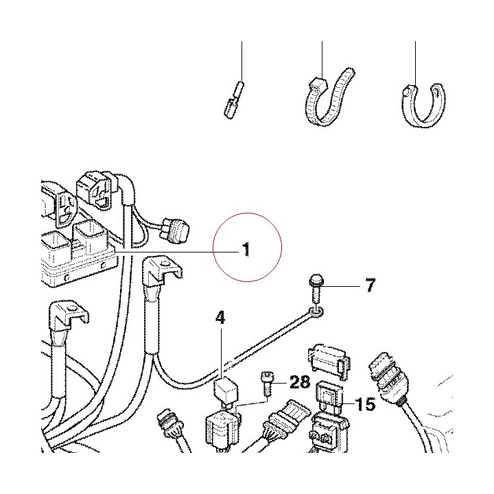 Engine control unit 28640711B