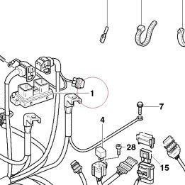 Engine control unit 28640731B