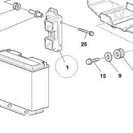 Engine control unit 28641001G