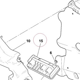 Engine control unit 28641121D