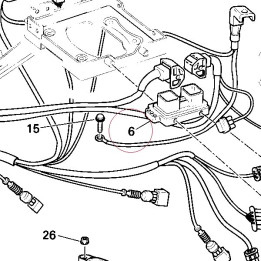 Engine control unit 28641341A