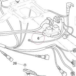 Engine control unit 28641461A