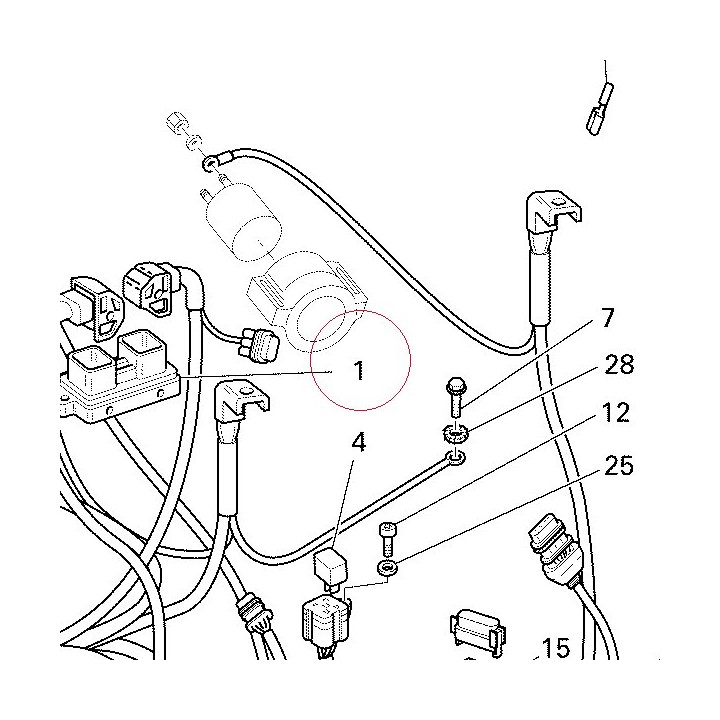 Engine control unit 28641531A