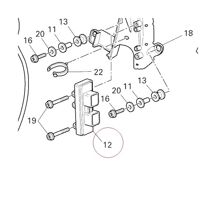 Engine control unit 28641561A