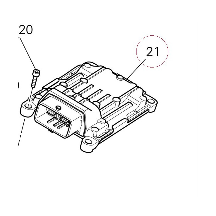 Engine control unit 28641641F