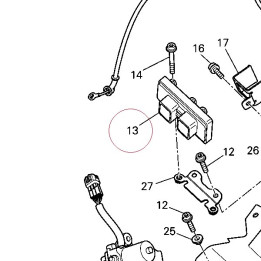 Engine control unit 28641741E