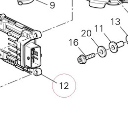 Engine control unit 28641821G