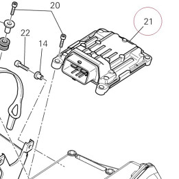 Engine control unit 28641931A