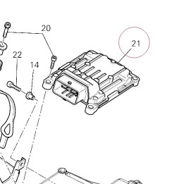 Engine control unit 28642151L