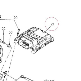Engine control unit 28642231A