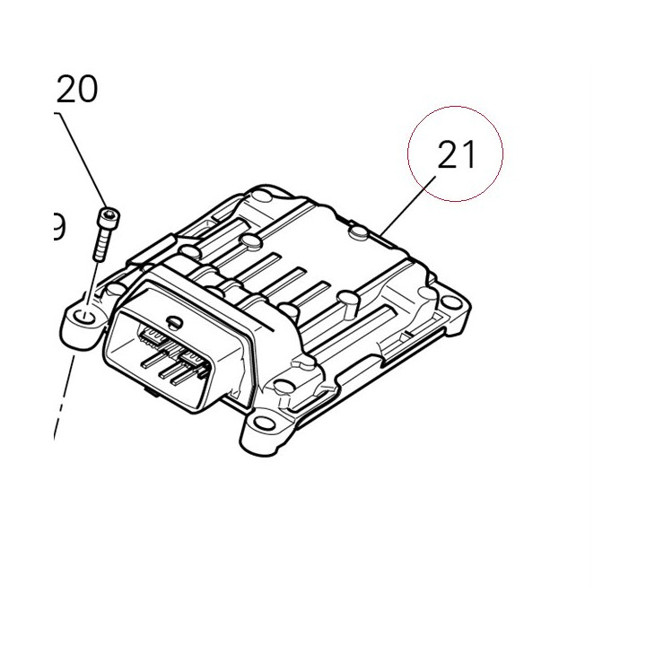 Engine control unit 28642241A