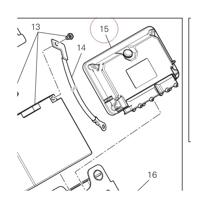 Engine control unit 28642681A
