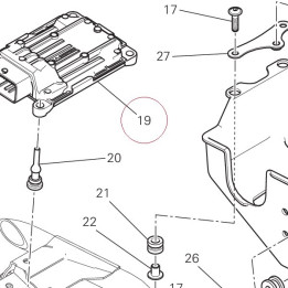 Engine control unit 28642731A
