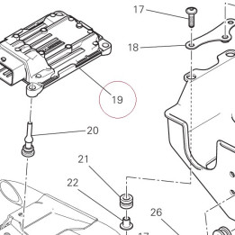 Engine control unit 28642851A