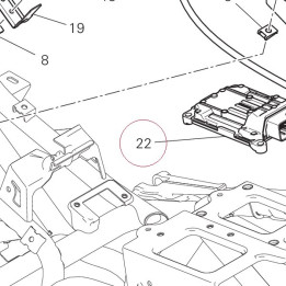 Engine control unit 28642901A