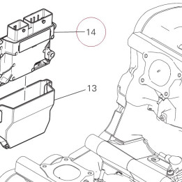 Engine control unit 28643131Q