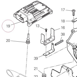 Engine control unit 28643221J