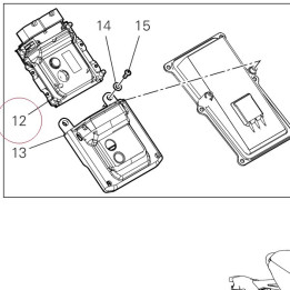 Engine control unit 28643501N