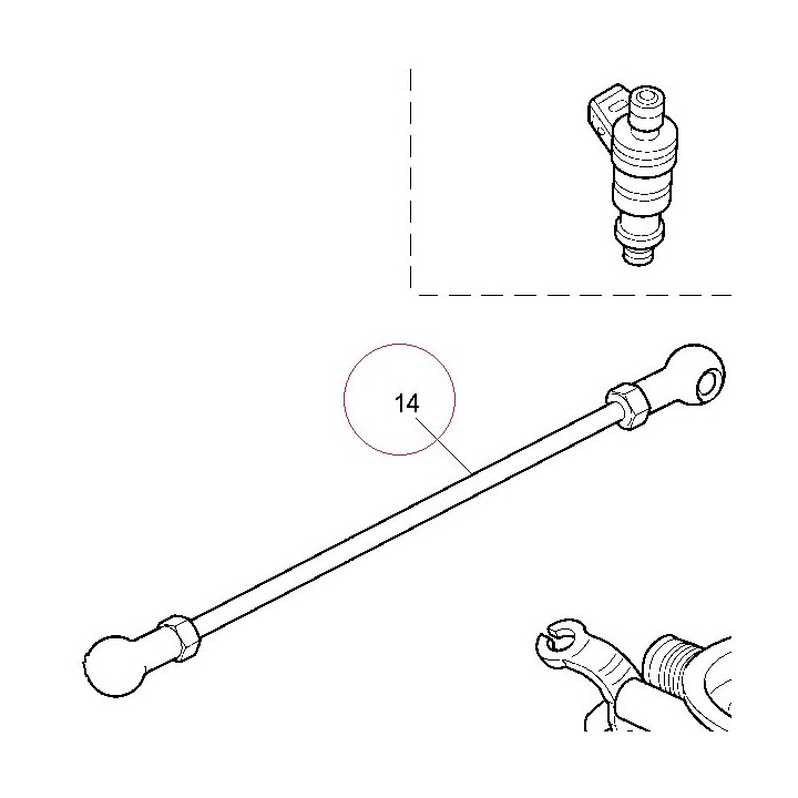 Tie rod 28740451A