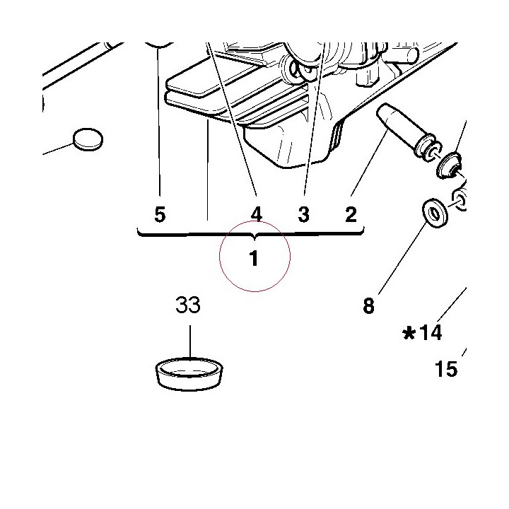 Horizontal head 30120192BA