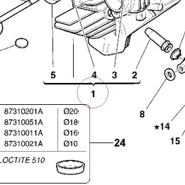 Complete horizontal head 30120581B