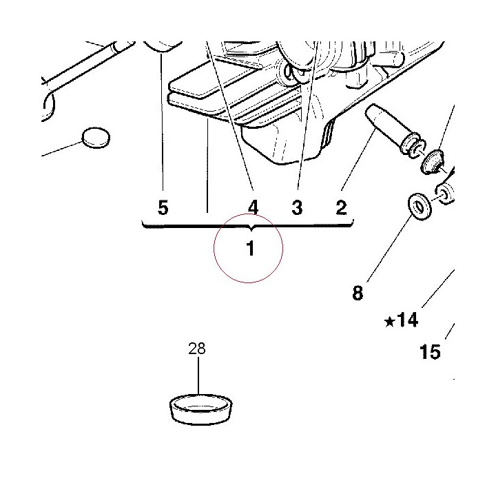 Horizontal head 30120621B