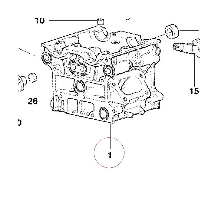 Cylinder head 30120902A