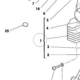 Vertical head 30120921D