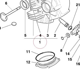 Horizontal head 30120931D