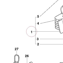Vertical cylinder head 30121051A