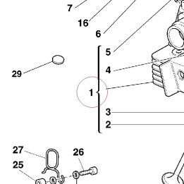 Complete vertical head 30121251A