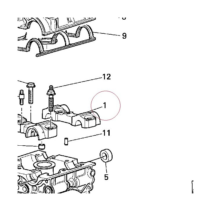 Cylinder head 30121352A