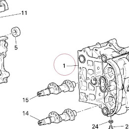 Cylinder head 30122201A