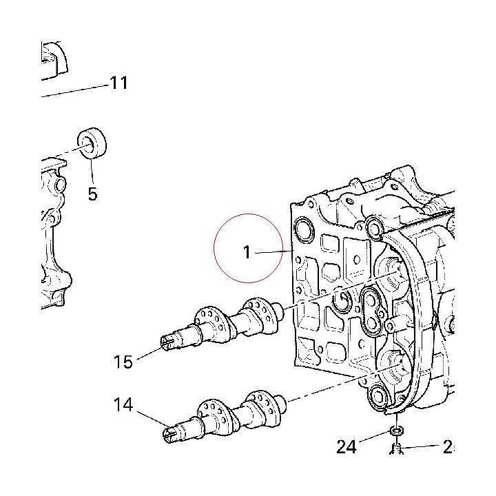 Cylinder head 30122201A