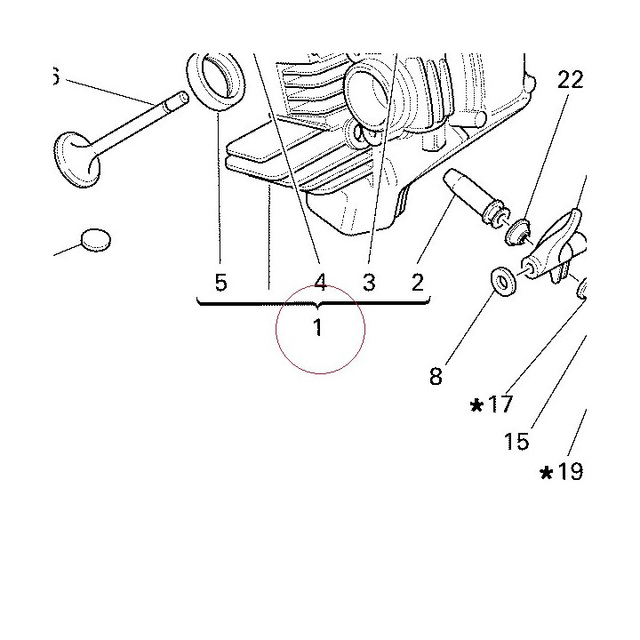Horizontal cylinder head 30122441B