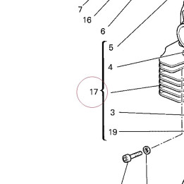 Vertical cylinder head 30122522CA