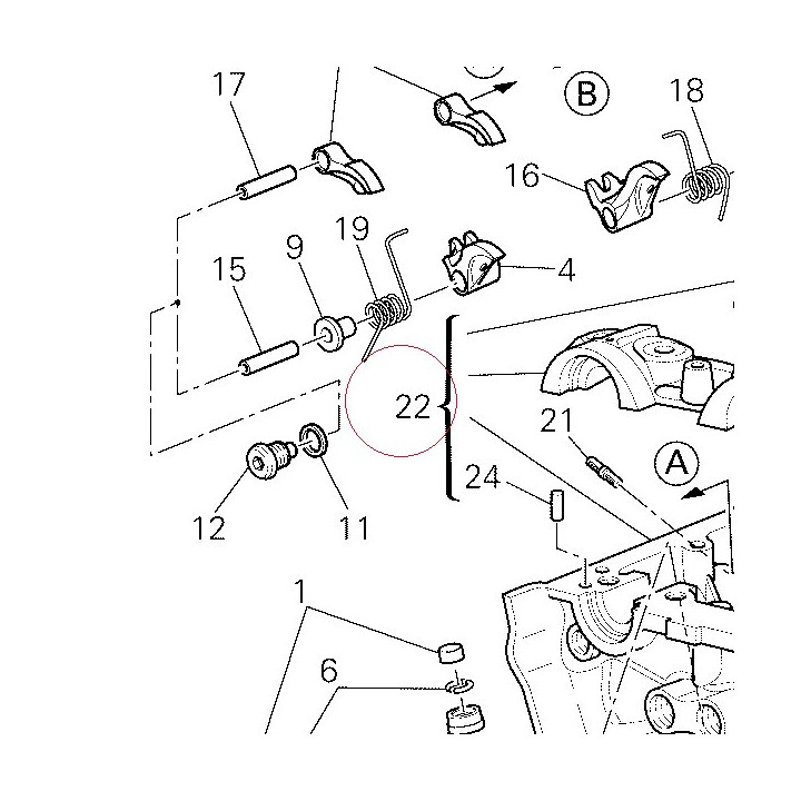 Complete vertical head 30122971A