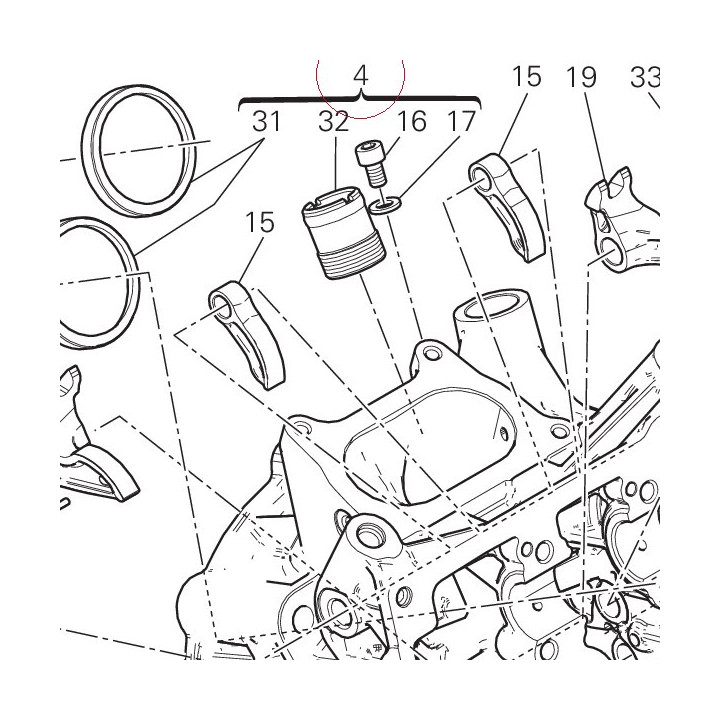 Horizontal head 30123281D