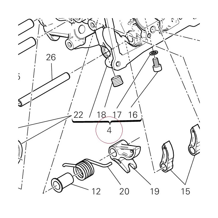 Horizontal head 30123461C