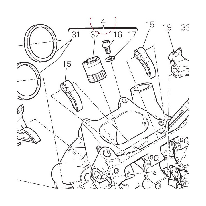 Horizontal head 30123461H