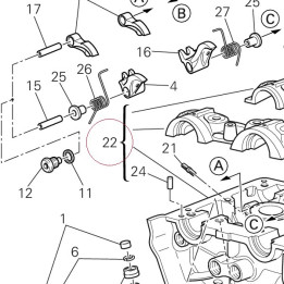 Complete vertical head 30123522B