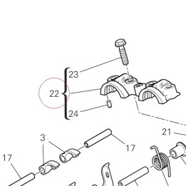 Complete vertical head 30123724AC