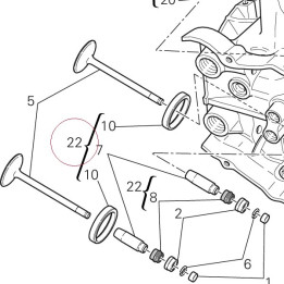 Horizontal head 30123893AB