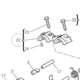 Complete vertical head 30124081B