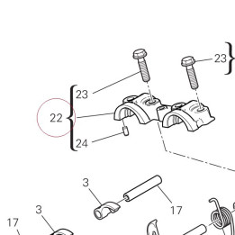 Complete vertical head 30124082B